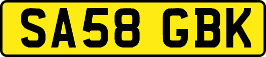SA58GBK