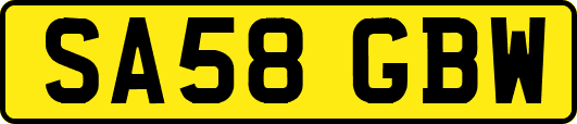 SA58GBW
