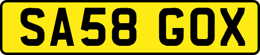 SA58GOX