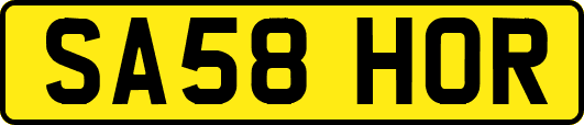 SA58HOR