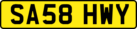 SA58HWY