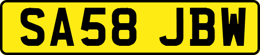 SA58JBW