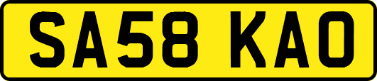 SA58KAO