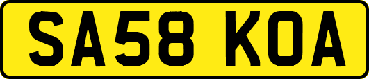 SA58KOA