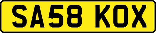 SA58KOX
