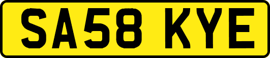 SA58KYE
