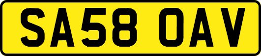 SA58OAV