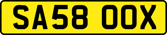 SA58OOX