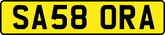 SA58ORA