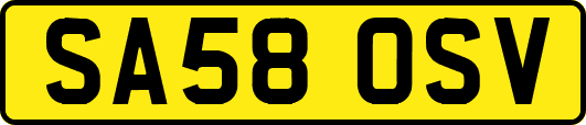 SA58OSV