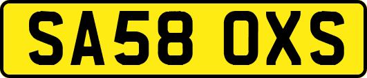 SA58OXS