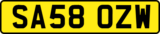 SA58OZW