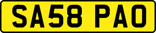 SA58PAO