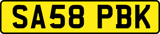 SA58PBK