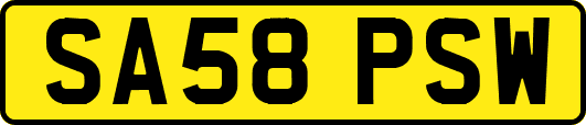 SA58PSW
