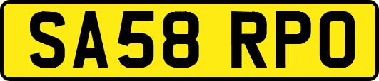 SA58RPO