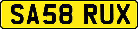 SA58RUX