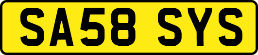 SA58SYS