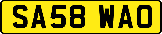 SA58WAO