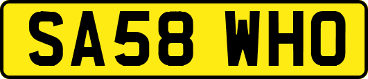 SA58WHO