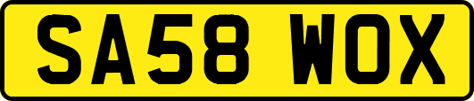 SA58WOX