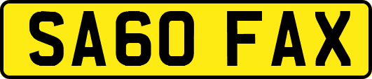 SA60FAX