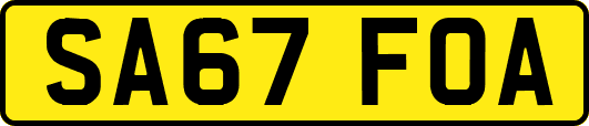 SA67FOA