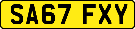 SA67FXY