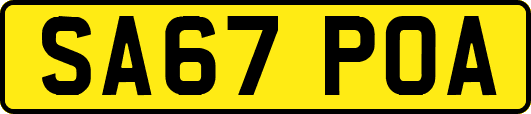 SA67POA