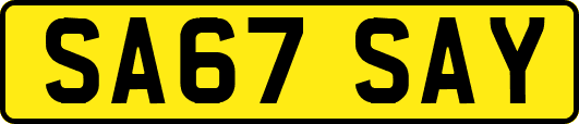 SA67SAY
