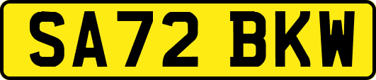 SA72BKW