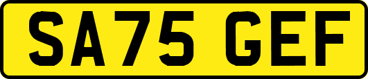 SA75GEF