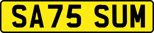 SA75SUM