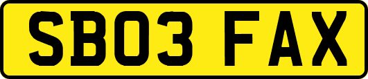 SB03FAX