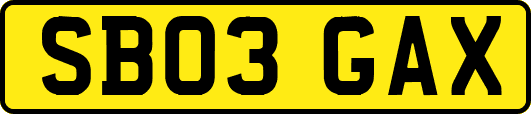 SB03GAX