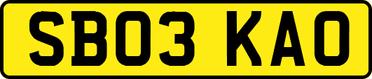 SB03KAO