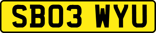 SB03WYU