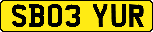 SB03YUR