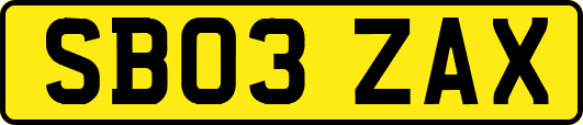SB03ZAX