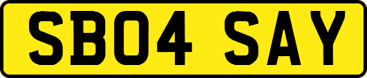 SB04SAY