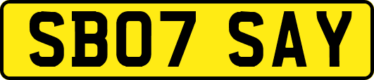 SB07SAY