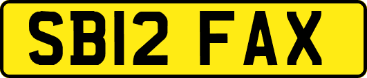 SB12FAX