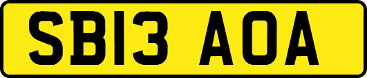SB13AOA