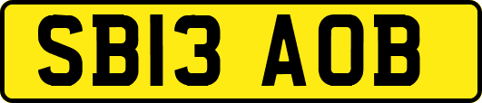 SB13AOB