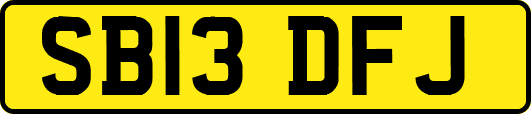 SB13DFJ
