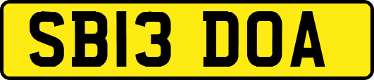 SB13DOA