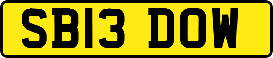 SB13DOW