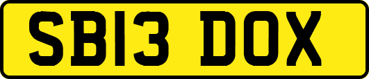 SB13DOX