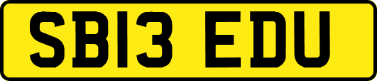 SB13EDU