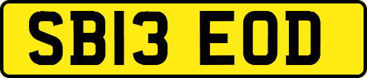 SB13EOD